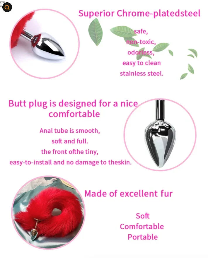 Fox Tail Buttplug Simifo