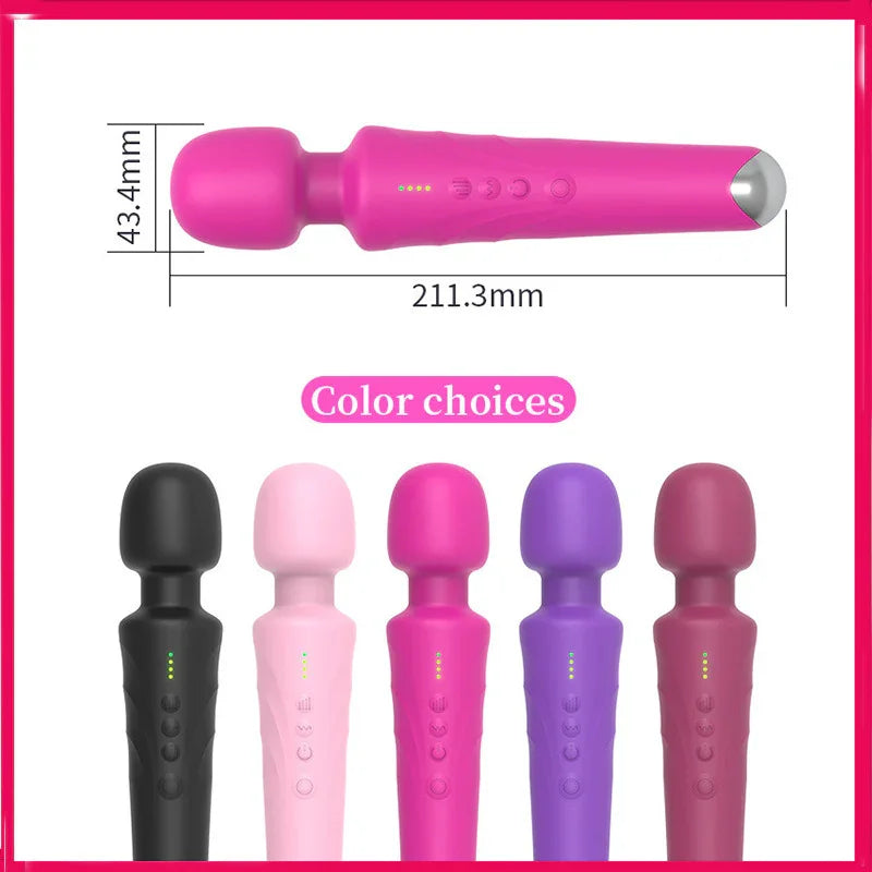 Multi-frequency Massage Vibrator Simifo