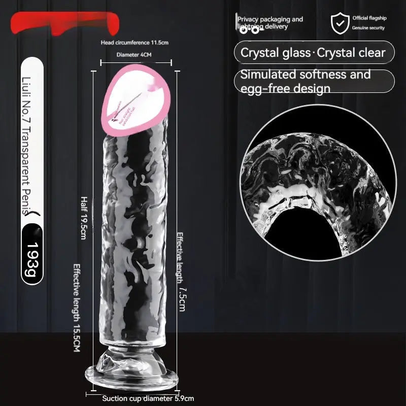 Transparent Dildo Simifo