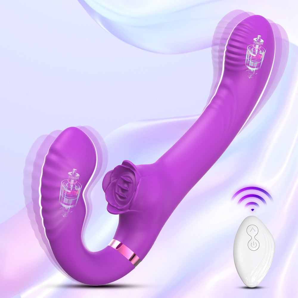 Double Ended G-Spot Dildo Vibrator Simifo