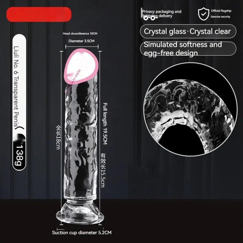 Transparent Dildo Simifo