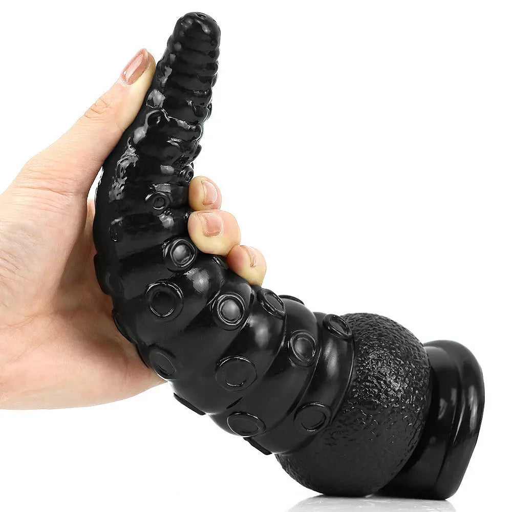 Crystal Octopus Tail Transparent Soft Butt Plug Simifo