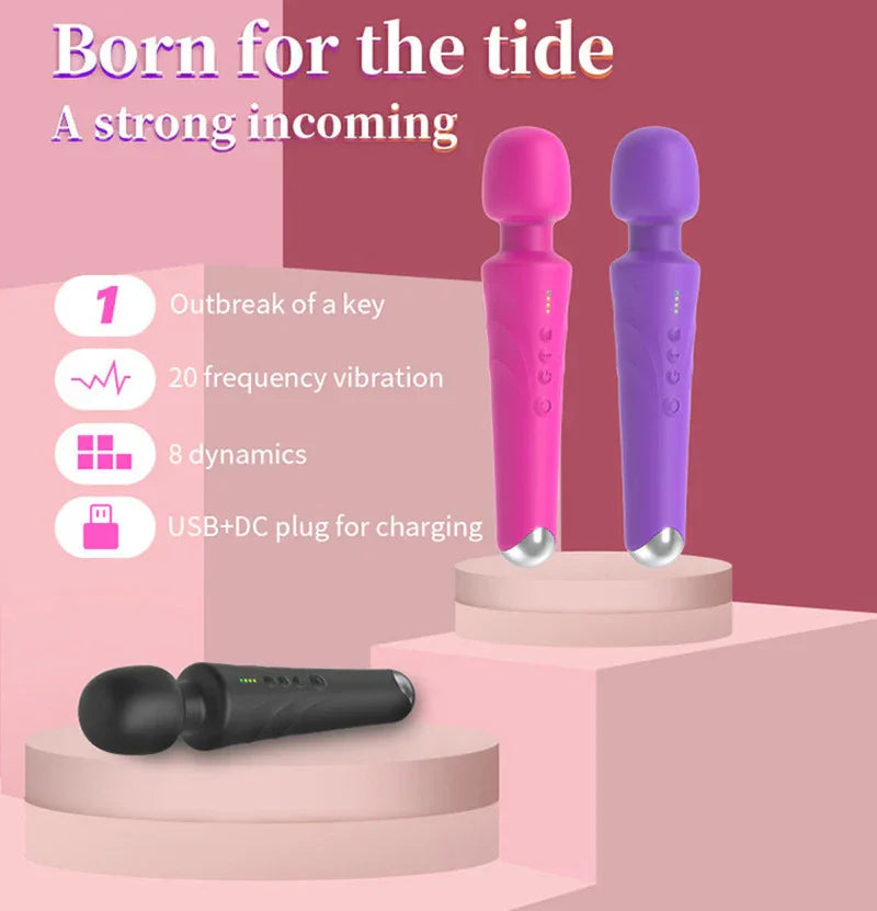 Multi-frequency Massage Vibrator Simifo
