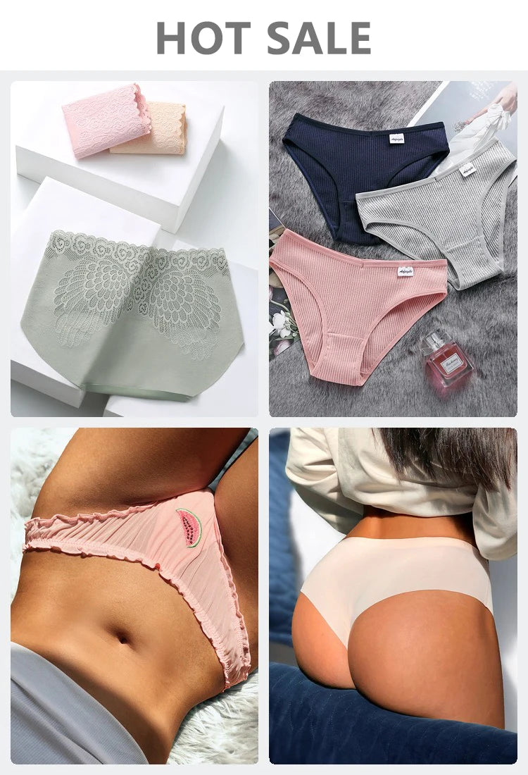 Sexy Low-waist Lace Panties Simifo