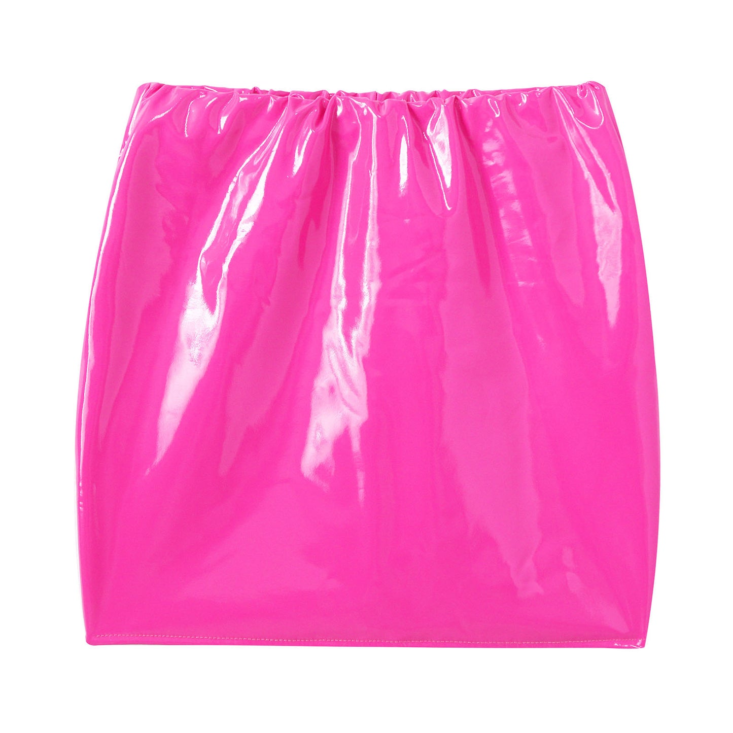 Sexy Womens Leather Miniskirt