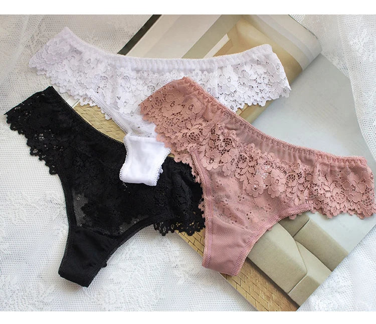 Sexy Low-waist Lace Panties Simifo