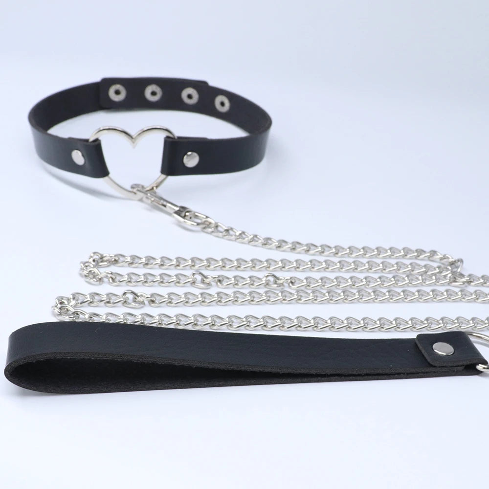 Collar with leash Simifo