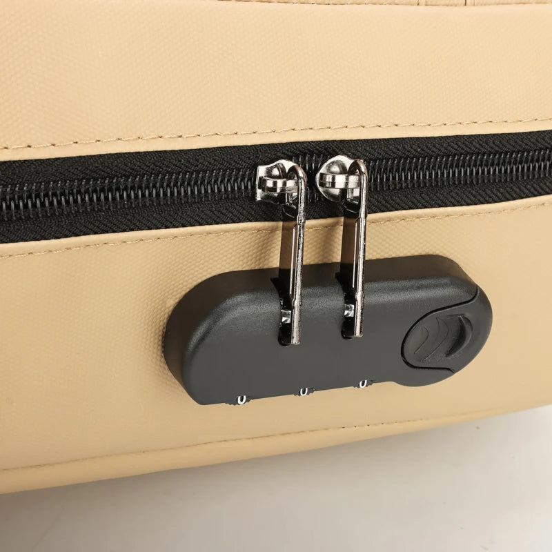 Anti-Theft Backpack with Password Lock