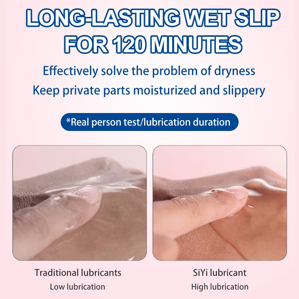 Water-Based Personal Lubricant - Intimate Gel for Enhanced Pleasure (120ml/300ml)