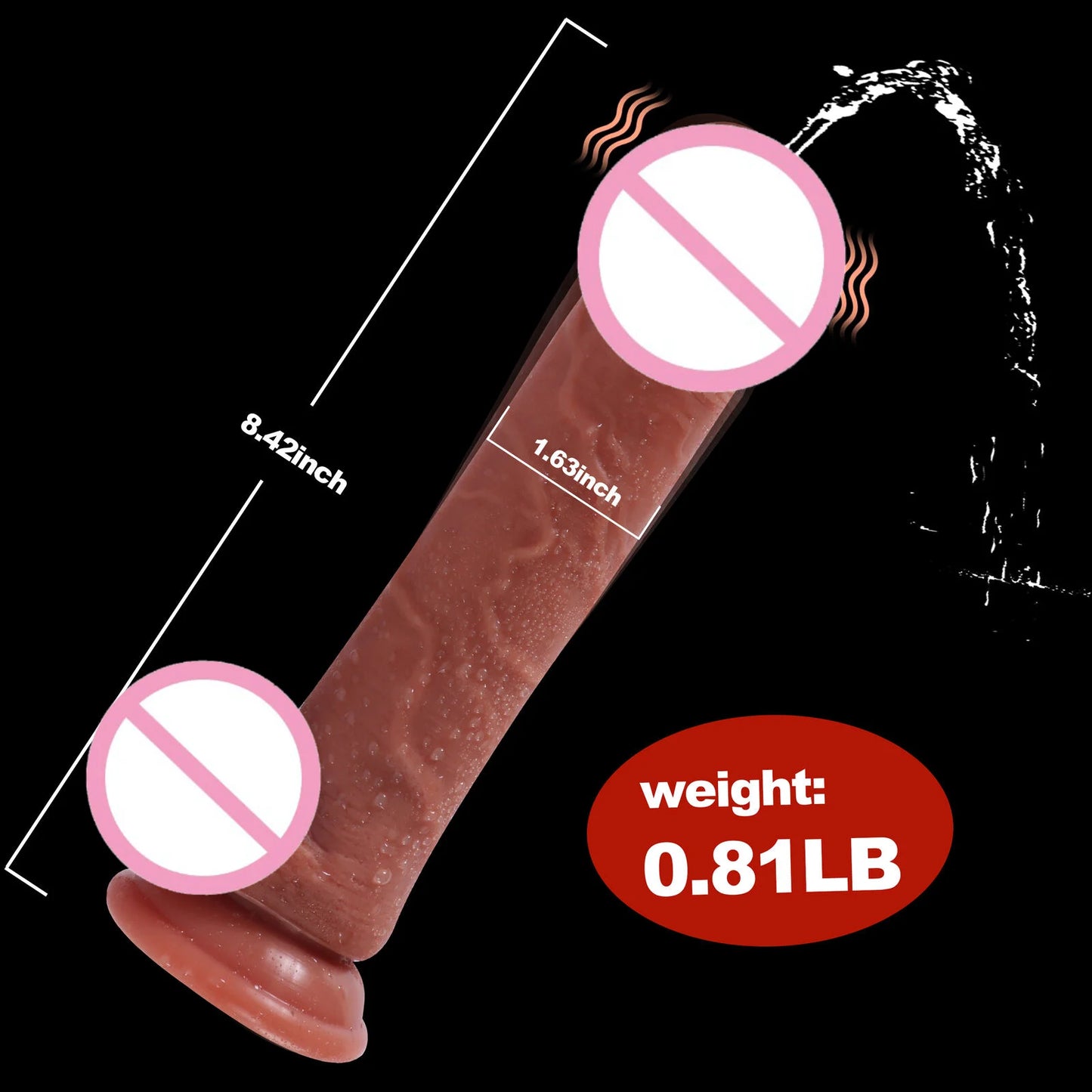 Realistic Vibrating Dildo