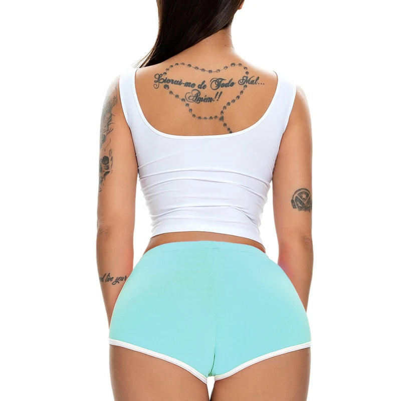 GOOD GIRL Hot Pants - Sexy Women's Shorts Lingerie | Stretch Yoga Sports Underwear