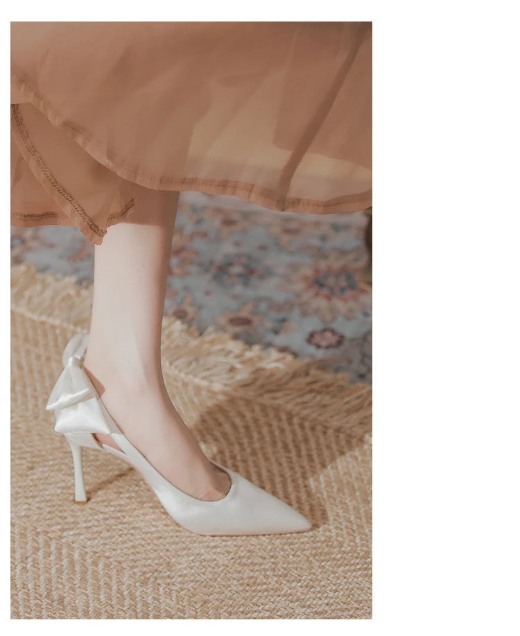 White High Heels Simifo
