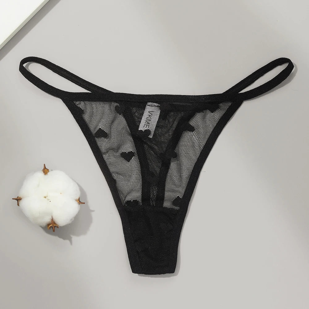 Lace Sheer Thong Simifo
