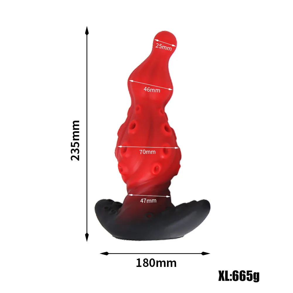 New Color Wearable Anal Plug Dildo
