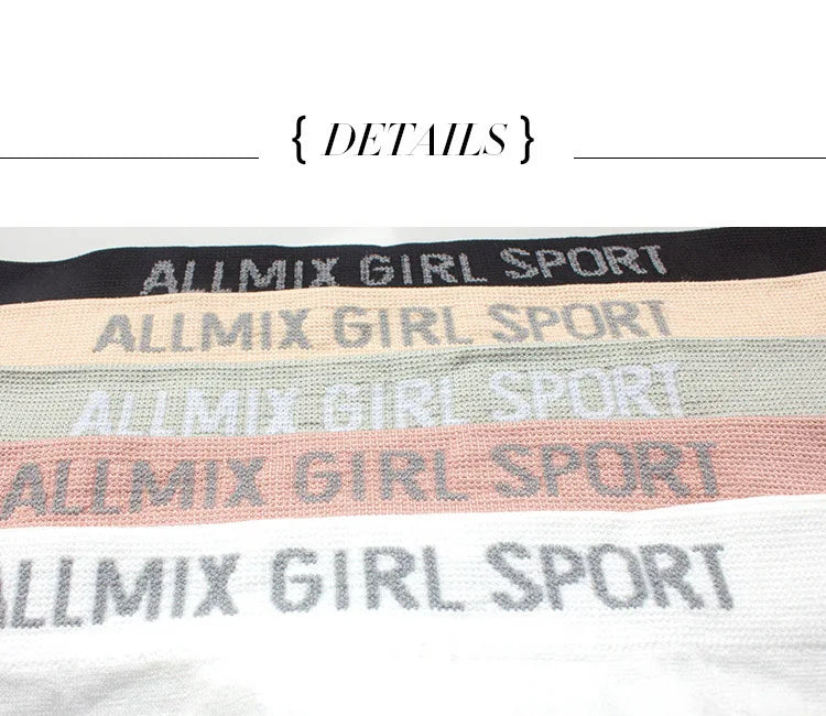 YES SIR Sexy Letters Print Underwear - Women's Seamless Low Waist Panties | Sports Fitness Brief