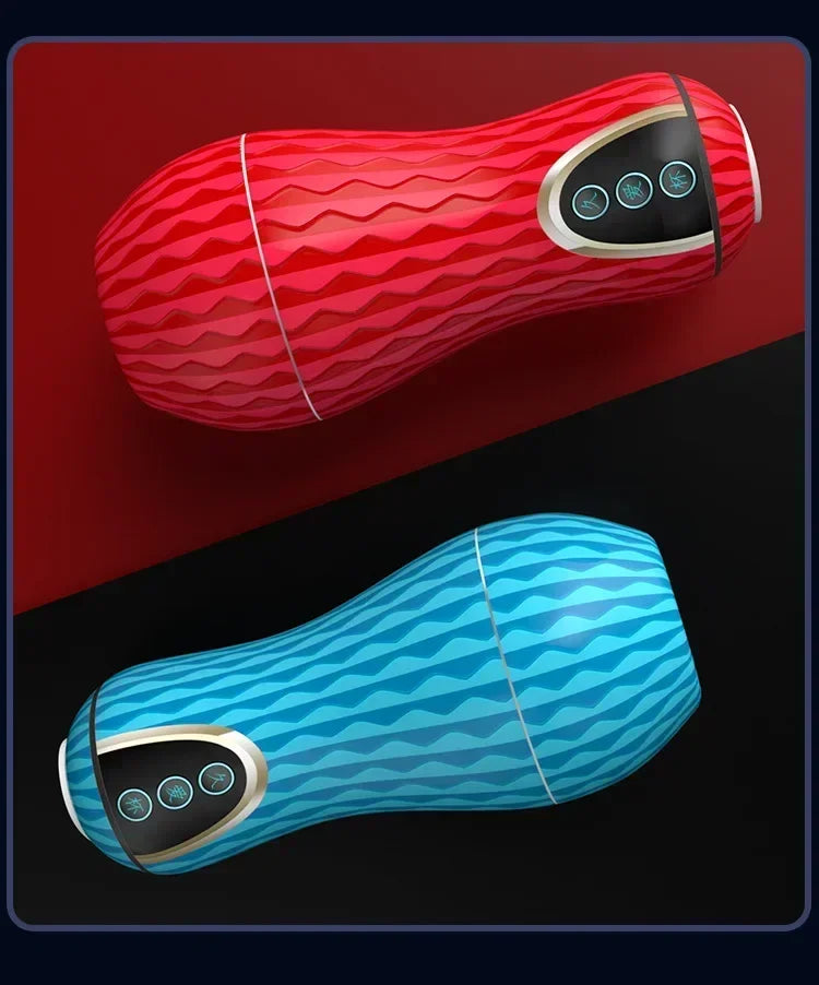 5D Massager Male Masturbator - Realistic Silicone Vagina Stroker | Men's Pleasure Toy