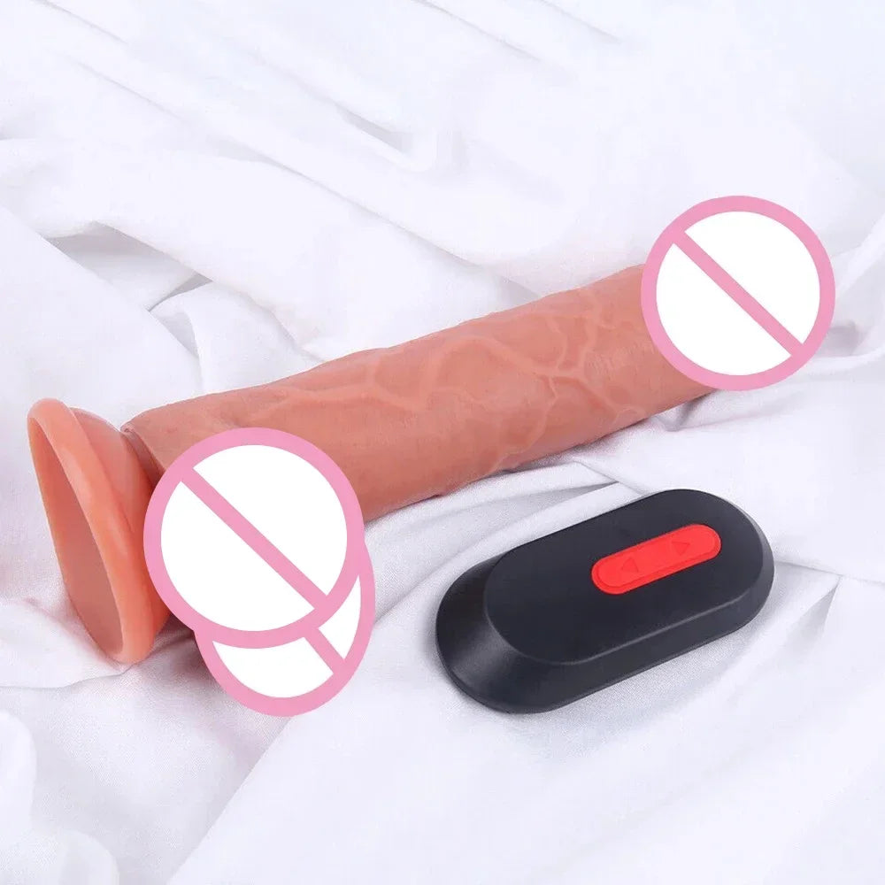 Realistic Vibrating Dildo