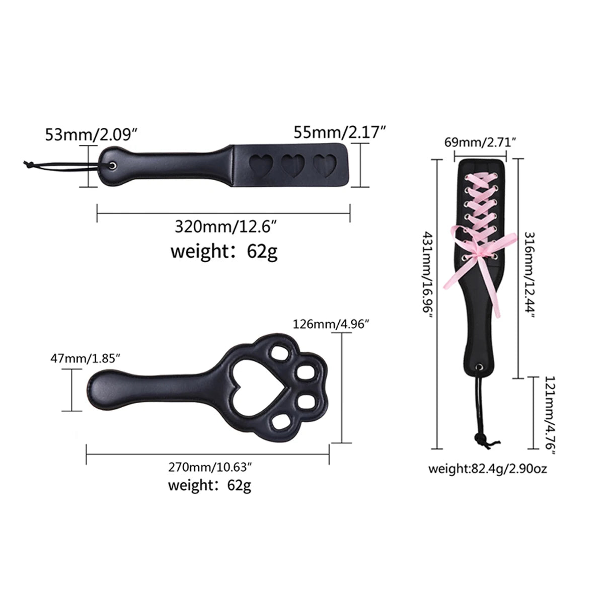 Leather Paddle Simifo