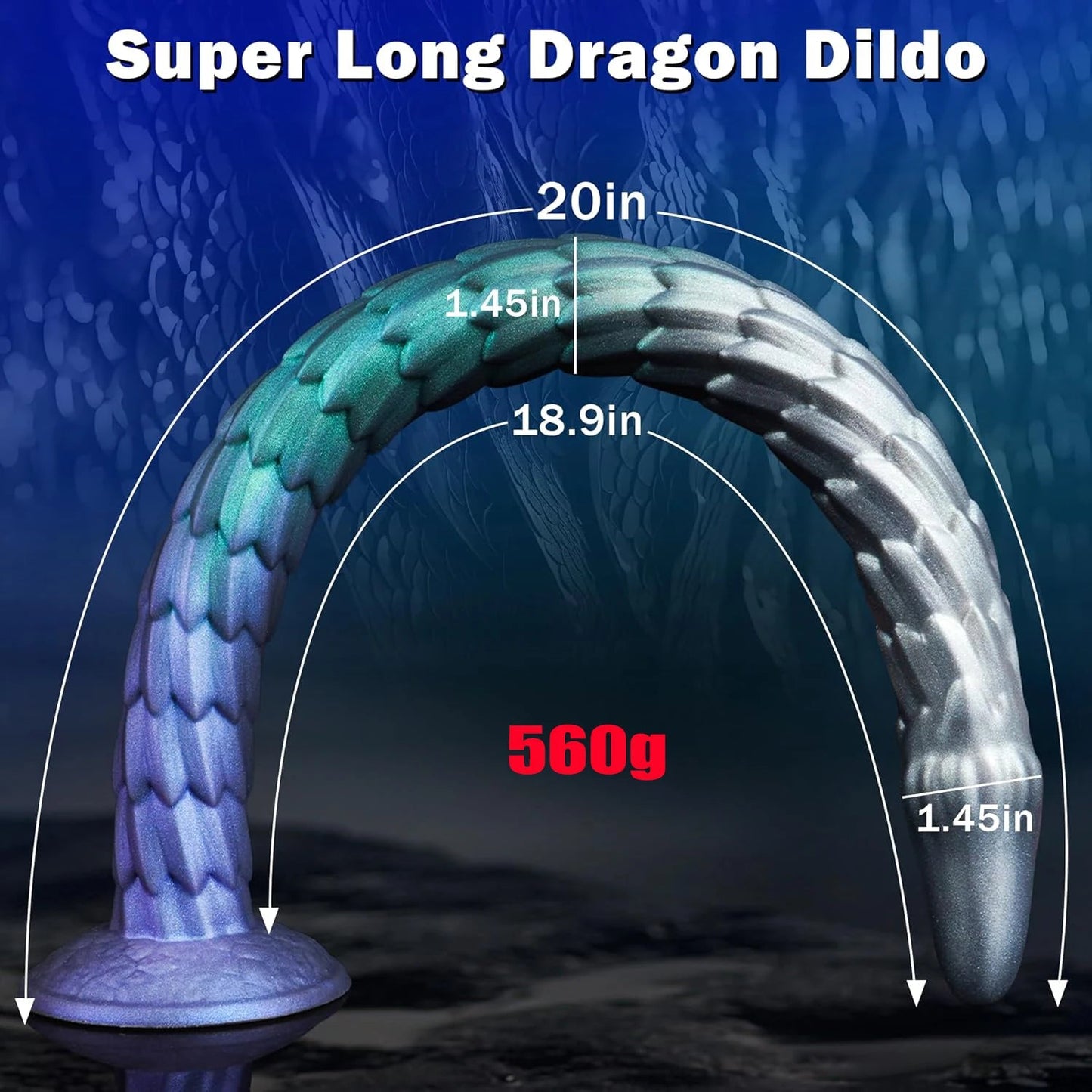 Super Long Dragon Dildo Simifo