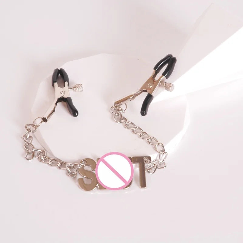 Bondage Nipple Clamps-Sucker Simifo
