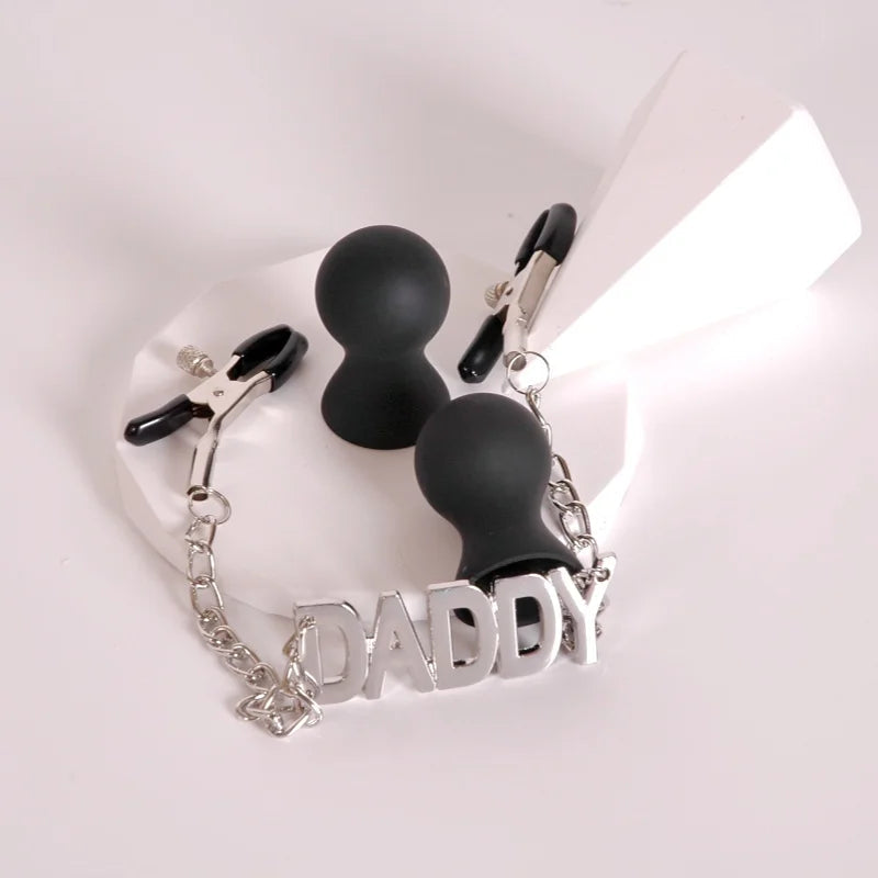 Bondage Nipple Clamps-Sucker Simifo