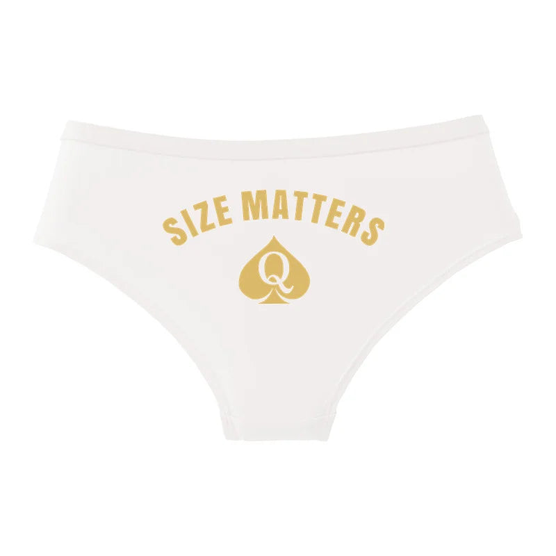 Size Matters Women's Cotton Underwear