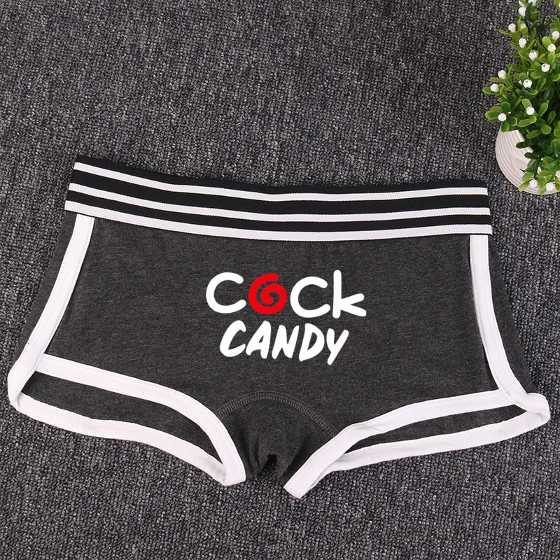 COCK CANDY Women's Cotton Boxer Shorts - Breathable Boyshort Panties | Comfortable Intimates
