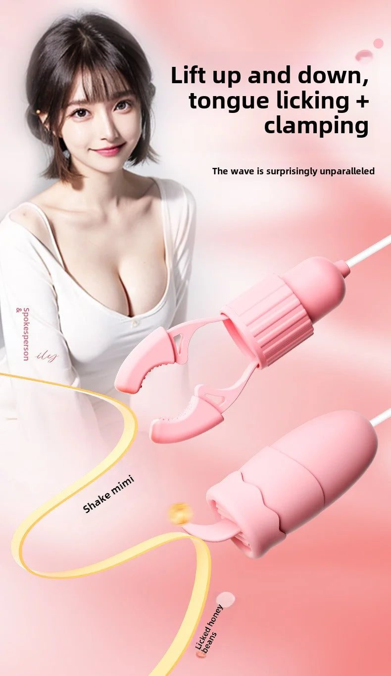 Sucking & Vibrating Nipple Clamps Simifo