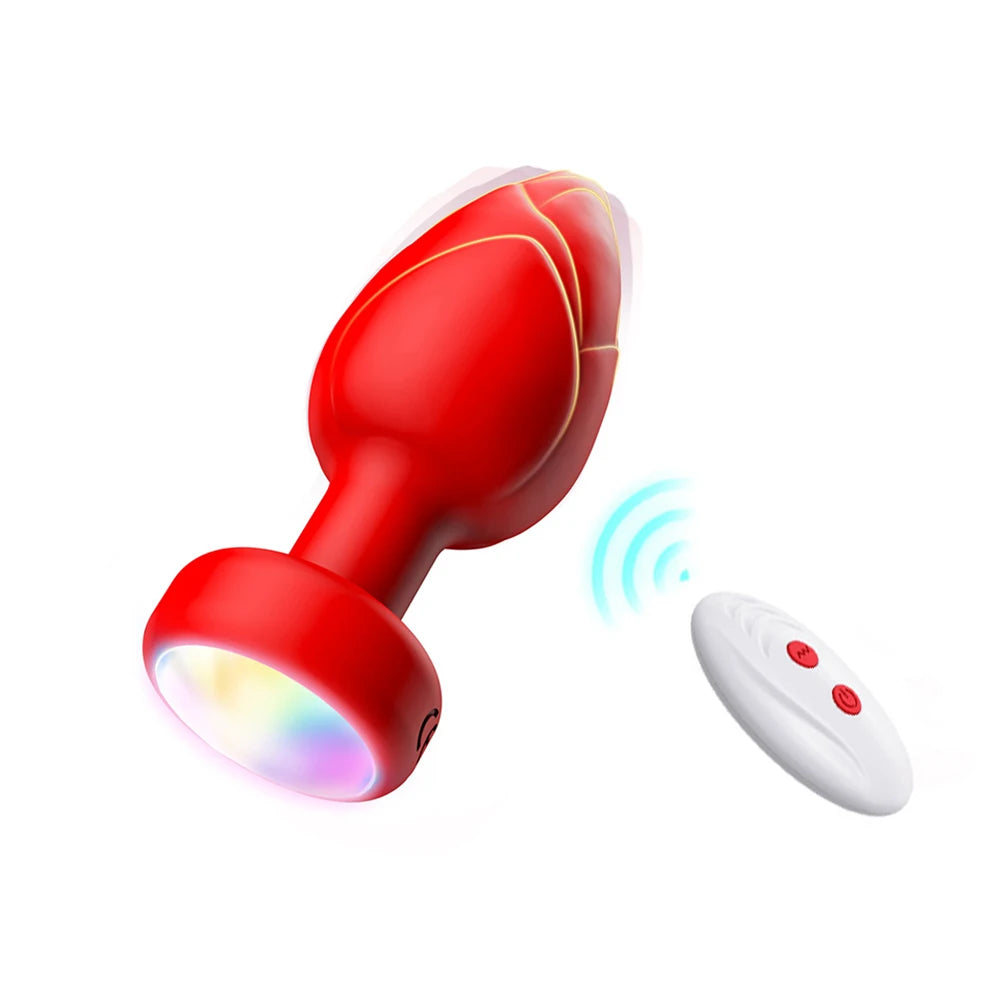 LED Colorful Light Butt Plug