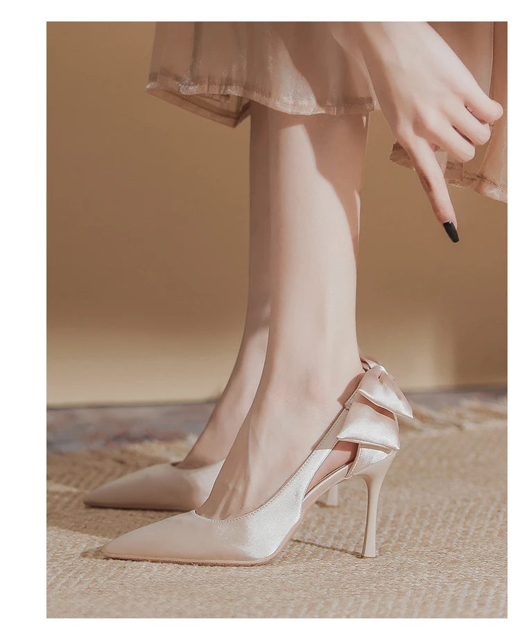 White High Heels Simifo