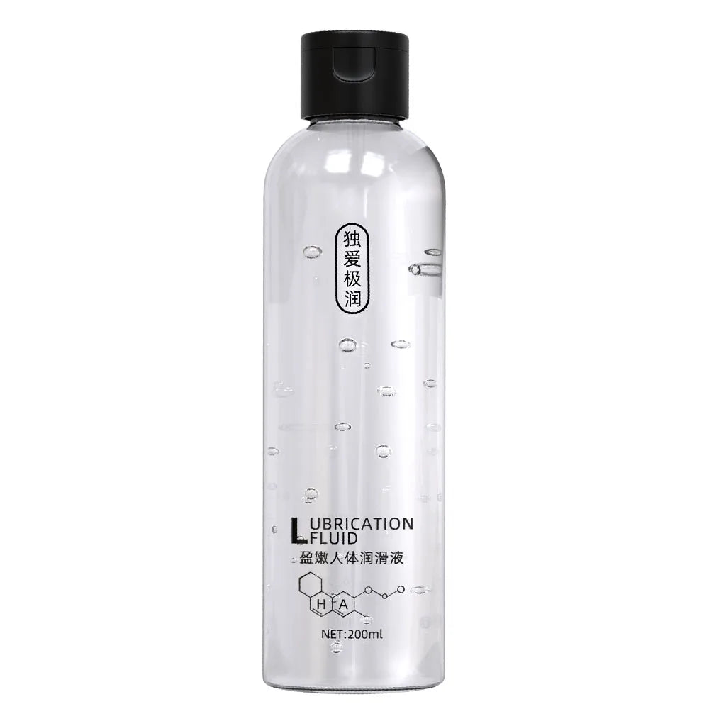Water-Based Personal Lubricant - Safe Intimate Gel for Women, Men & Couples (200ml/500ml)