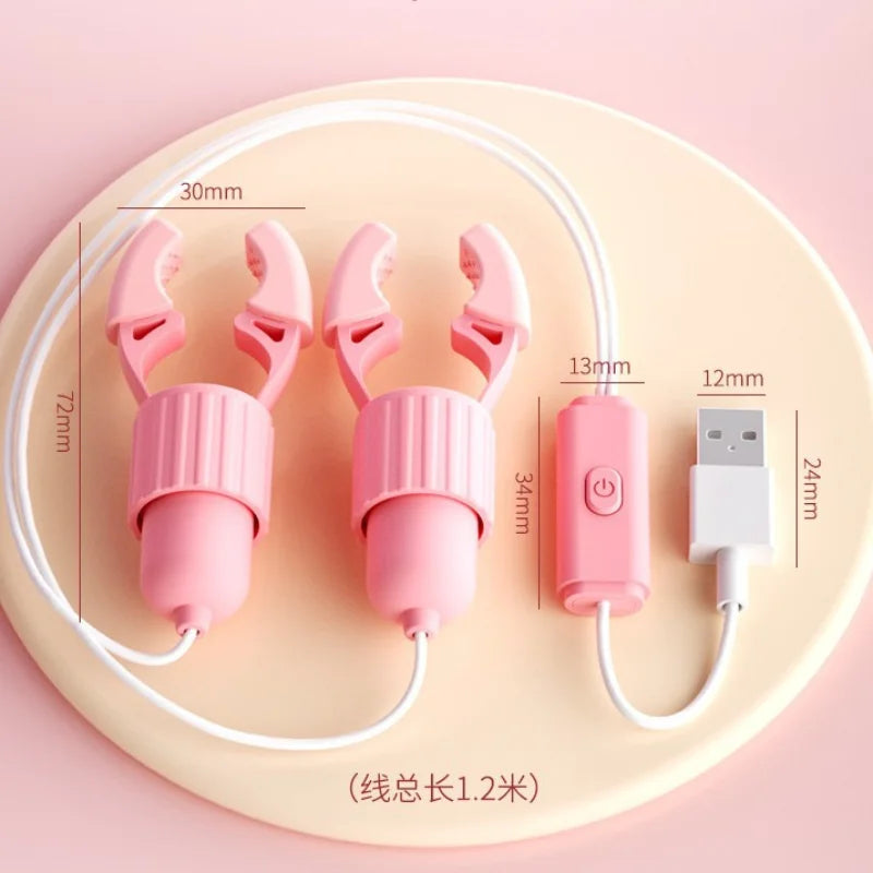 Sucking & Vibrating Nipple Clamps Simifo