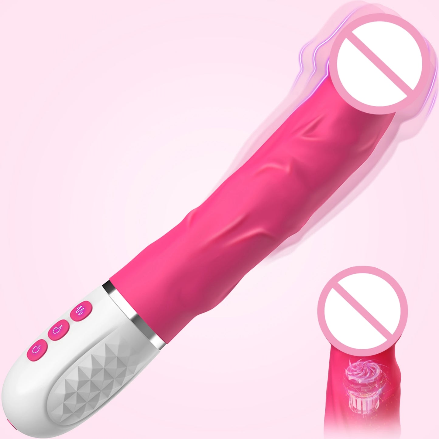 Realistic Vibrate Dildo - 10 Modes