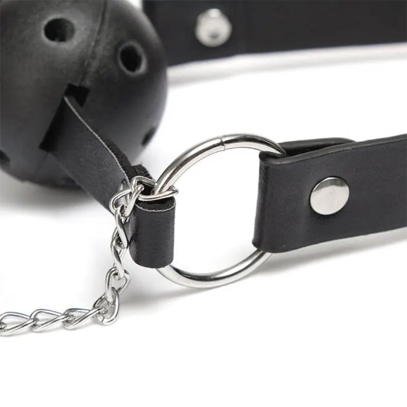 Ball Gag With Nipple Clamps -- Perfect for Kinky Fetish Lovers!! Simifo