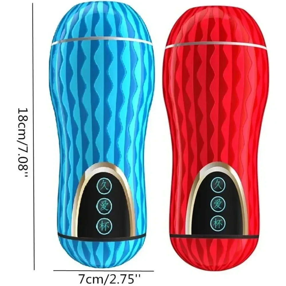 5D Massager Male Masturbator - Realistic Silicone Vagina Stroker | Men's Pleasure Toy