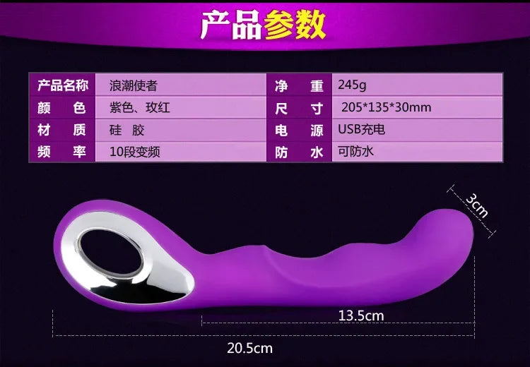 Pink - Purple vibrator Simifo