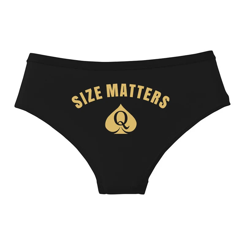 Size Matters Women's Cotton Underwear