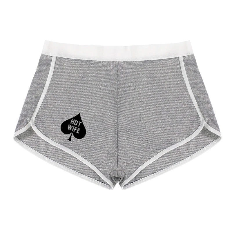Queen of Spades Women's Cotton Boxer Shorts - Breathable Boyshort Panties | Comfortable Sports Underwear