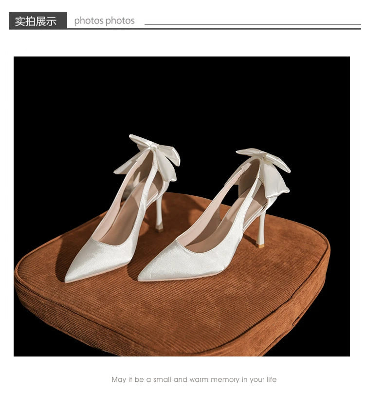 White High Heels Simifo