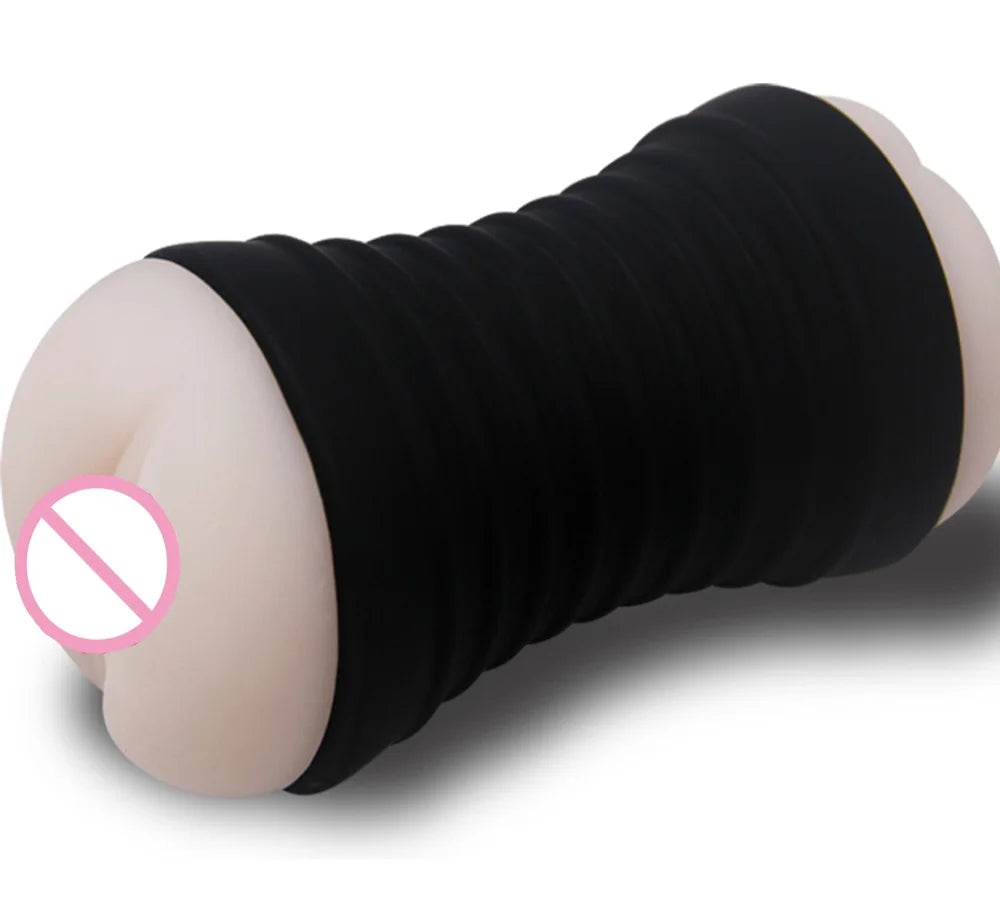Realistic Vagina & Anal Male Masturbator Cup - Pocket Pussy Stroker | Men's Adult Pleasure Toy