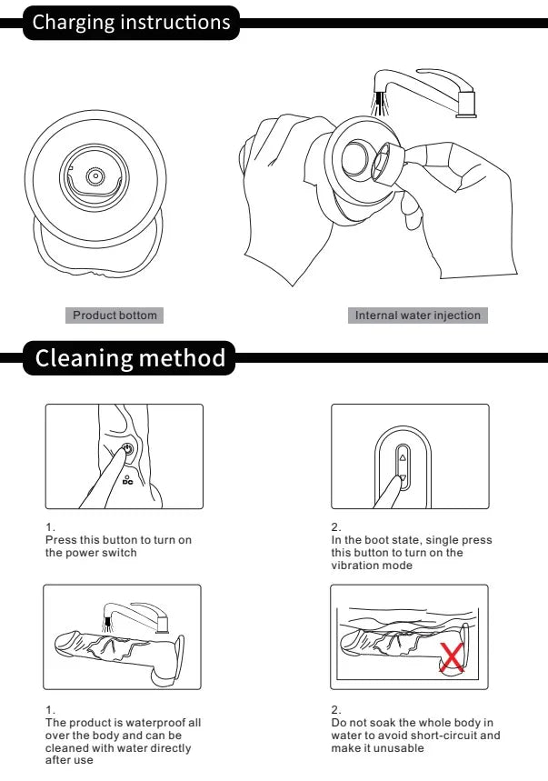 Realistic Vibrating Dildo