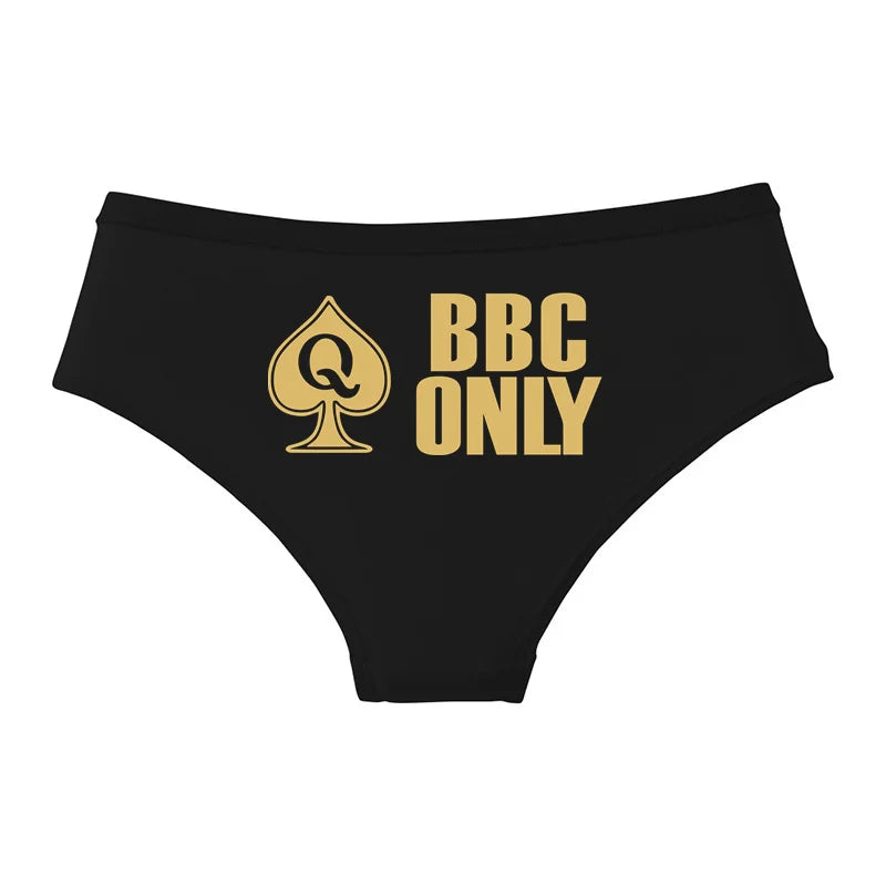Queen of Spades BBC ONLY Cotton Underwear - Sexy Women's Briefs | Soft Comfortable Panties