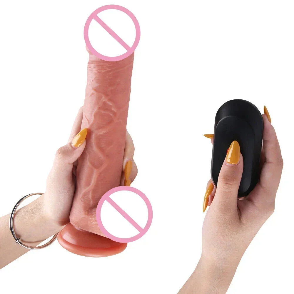 Realistic Vibrating Dildo