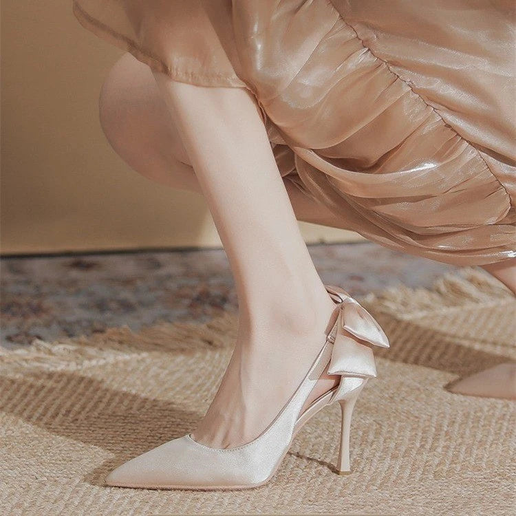 White High Heels Simifo
