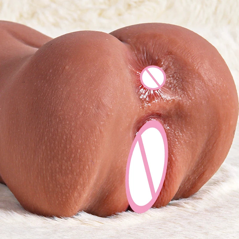 Realistic Vagina Male Masturbator - Anal & Pussy Stroker | Men's Adult Pleasure Toy for Couples