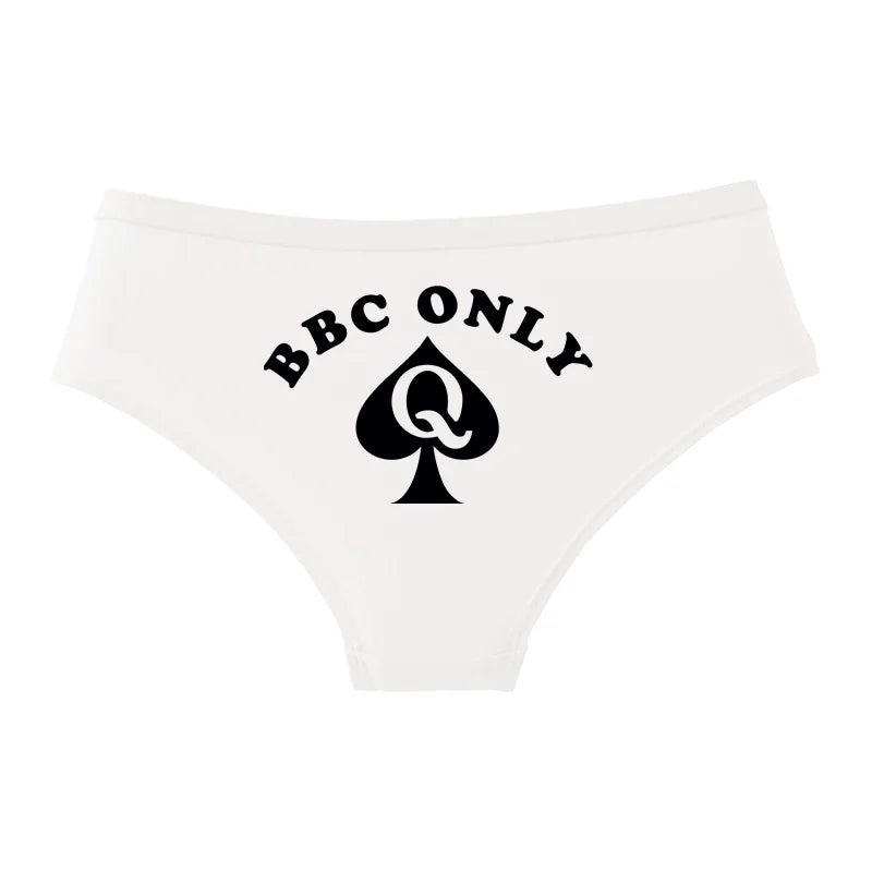 Queen of Spades BBC ONLY Cotton Underwear - Sexy Women's Briefs | Soft Comfortable Panties