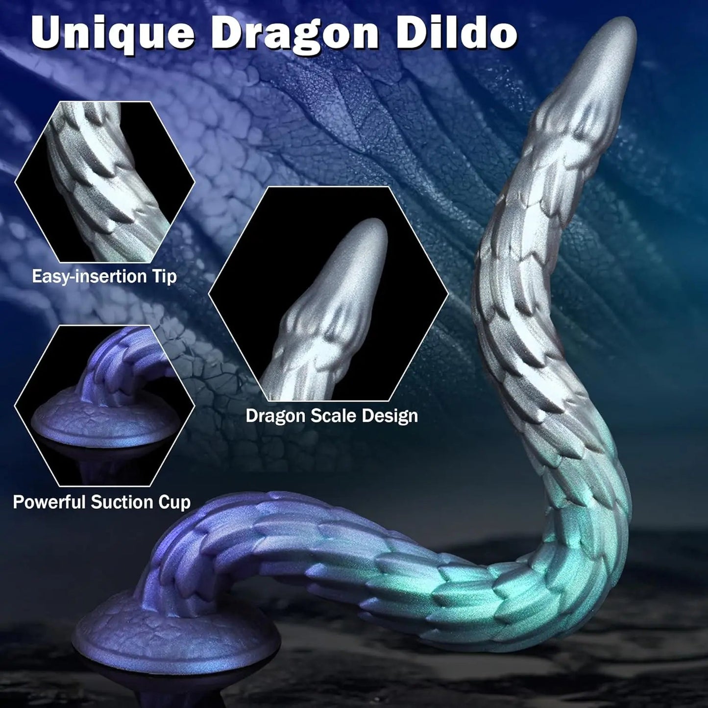 Super Long Dragon Dildo Simifo