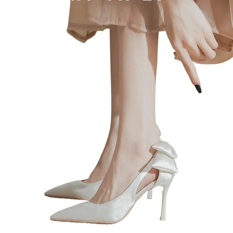 White High Heels Simifo