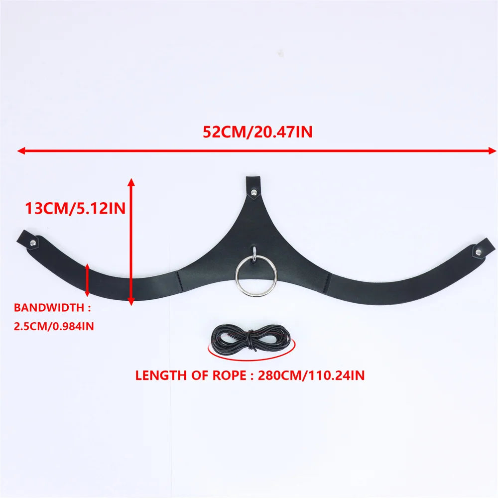 Sexy Body Harness - PU Leather Straps