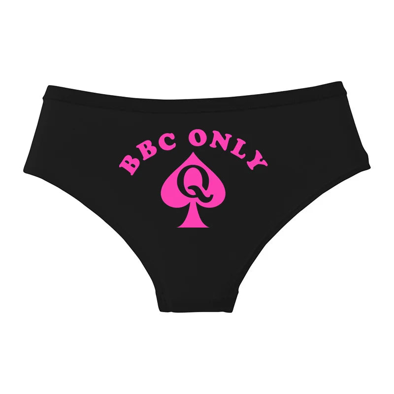 Queen of Spades BBC ONLY Cotton Underwear - Sexy Women's Briefs | Soft Comfortable Panties